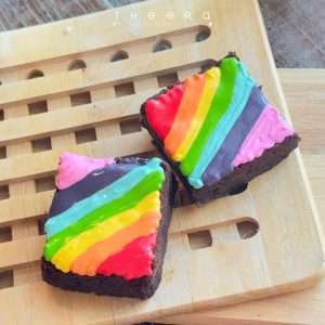 Pride Brownie (Gluten free and Vegan) (Pre-order 3 Days)